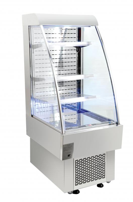 Open Refrigerated Floor Display Showcase with 230 L capacity 1 Open Refrigerated Floor Display Showcase with 230 L capacity